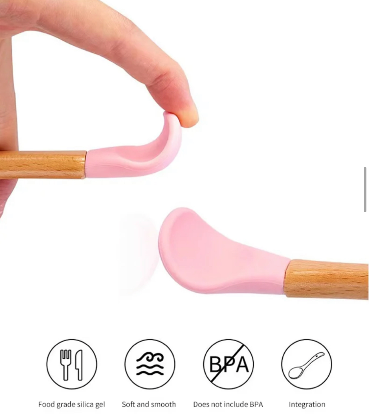 Miniatura 4 de Vajilla en silicona infantil 7 piezas